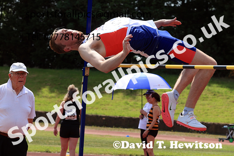 High jump, 2025 NEMAA Track and Field, Monkton. Photo: David T. Hewitson/Sports for All Pics